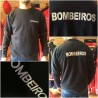 Sweat Bordada Bombeiros Azul
