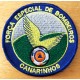Emblema Força Especial de Bombeiros - Canarinhos